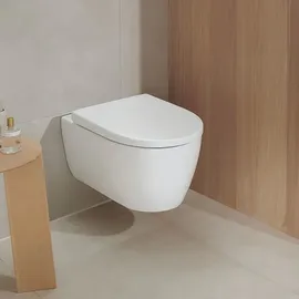 Geberit iCon Wand-WC mit TurboFlush, mit WC-Sitz, 503045008,