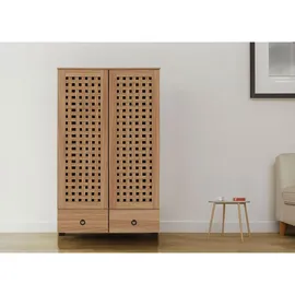 MCW Badezimmerschrank N87-WS 80 x 138 x 36 cm Weiß