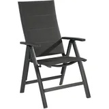 Outdoor Edge Livorno Gartenstuhl 68 x 60 x 110 cm anthrazit 250.001104