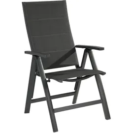 Outdoor Edge Livorno Gartenstuhl 68 x 60 x 110 cm anthrazit 250.001104