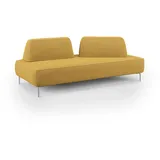 divani.store Newton Modulares Sofa Mit Beweglichen Rückenlehnen T07 167 cm, Gelb,