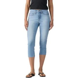Levi's Slim Fit Caprijeans aus Baumwoll-Mix Modell 311 Hellblau, 30