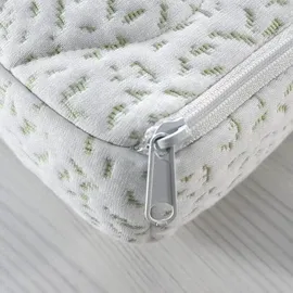 letti moderni Topper Aloe Vera Latex 90 x 200 cm Weiß
