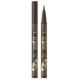 Eveline Cosmetics Variété Vegan Eyeliner Pen - Intensives Braun, Langanhaltend, Wasserfest, 100% Vegan, Präzisions-Applikator