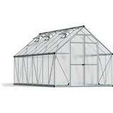 CANOPIA Palram - Canopia Essence 229 cm x 244 cm x 487 cm Silber