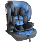 XOMAX LM238 Kindersitz ISOFIX Gruppe 1/2/3 9-36 kg, | i-Size ECE R129 | Höhenverstellbar | mitwachsend | 5-Punkt-Gurt | Abnehmbarer & Waschbarer Bezug...