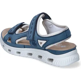 Rieker Keilsandaletten Damen Blau 39