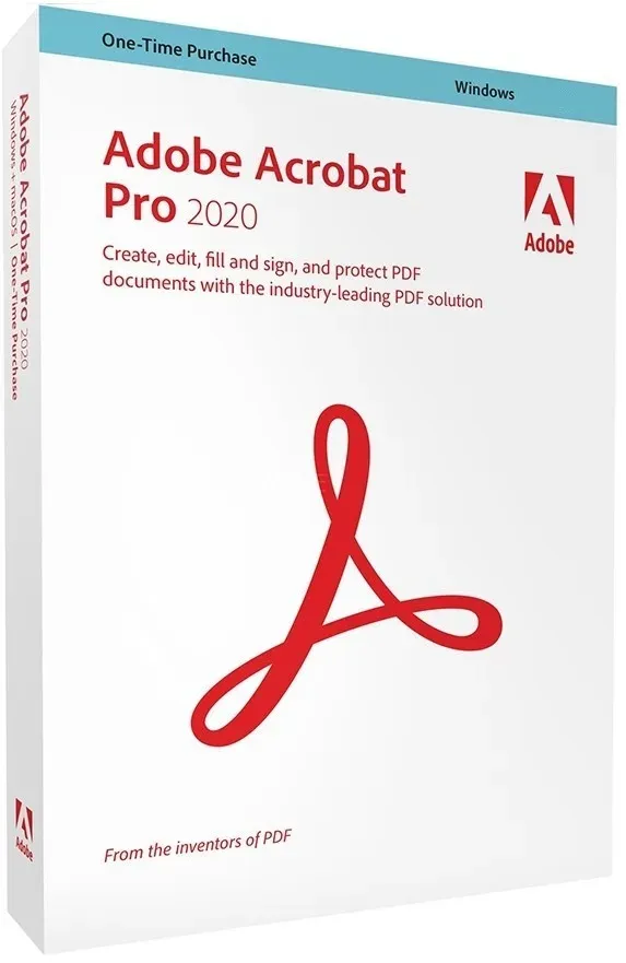 Adobe Acrobat Pro 2020 für Windows