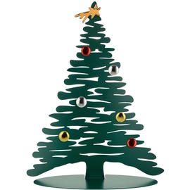 Alessi Weihnachttsschmuck aus Legierter Stahl, grün, One Size