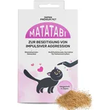 Matatabi Pulver für Katzen | Alternative zu Katzenminze | Natürliche Katzenberuhigung & Spielspaß | Unterstützt Katzenverhalten & reduziert impulsive Aggression | Ideal für Katzen & Kätzchen