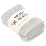 VOSSEN Sleepy Snoopy Gästehandtuch 30 x 50 cm grau 2 St.