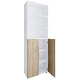 VCM my office Aktenschrank 70,2 x 39,0 x 220,0 cm weiß