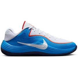 Nike "Nike Precision 8 Low", Herren, Gr. 46, weiß, weiß, lt photo blau, picante rot, Synthetik, Textil, Schuhe