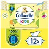 Cottonelle® Cottonelle Feuchtes Toilettenpapier Kids Toilettentücher für Kinder 12 x 42 Tücher, 2,16 kg