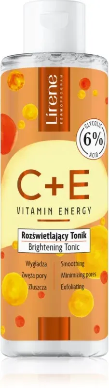 Lirene Vitamin Energy C+E aufhellendes Tonikum 200 ml