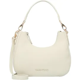 Valentino Brixton Schultertasche Kunstleder Beige/Weiß