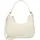Valentino Brixton Schultertasche Kunstleder Beige/Weiß
