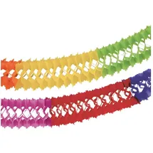 Papstar Girlande Papier Ø 16 cm 1 St. Bunt