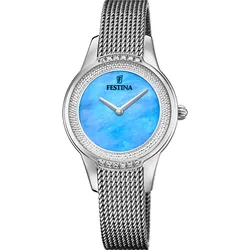 Festina Quarz Damen Mademoiselle F20494/8 - blau,silber - 30.2mm