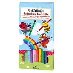 Moses Krabbelkäfer - Radierbare Buntstifte