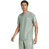 Adidas Own the Run T-Shirt Silver Green L