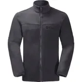 Jack Wolfskin Beilstein Fleece Mit Durchgehendem Reißverschluss - Black - M