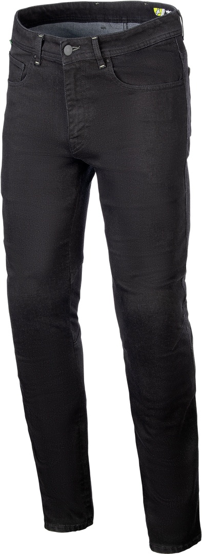 Alpinestars Radium V2 Denim Motorrad Textilhose, schwarz, Größe 34 für Männer