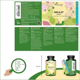 Vegavero Shilajit Mumijo Kapseln 90 St.