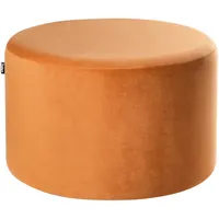 Beliani Pouf Orange 61 cm MILLEN