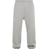 URBAN CLASSICS Fluffy Jogginghose - Sweat lightasphalt XXL