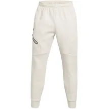 Under Armour Unstoppable Fleece Jogginghose Herren 110 summit white/black L