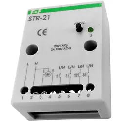 Zwei-Knöpfe Rolladensteurung Rolladentreiber Steuerung für Rolladenmotor STR-21 230V F&F 1511