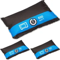 Relaxdays Luftentfeuchter Auto, 3er Set, - Schwarz