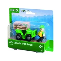 Waldarbeiter Quad mit Ladung - BRIO World