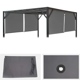 MCW Ersatzbezug Dach Pergola Beja 3x4 m Grau
