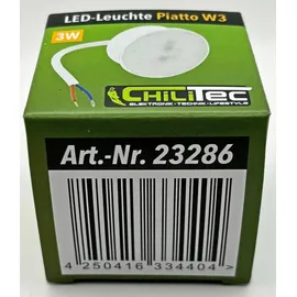ChiliTec LED-Modul Piatto W3 3W GU10 warmweiß 1 St.