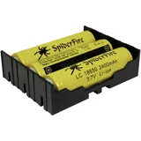 MPD BK-18650-PC6 Batteriehalter 3x 18650 Durchsteckmontage THT (L x B x H) 77.7 x 59.69 x 21.54 mm