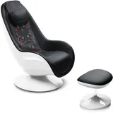 Medisana RS 660 Lounge Chair mit Massagefunktion und Hocker