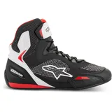 Alpinestars Faster 3 Rideknit Schwarz/Weiß/Rot 44
