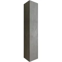 WELLTIME Hängeschrank WELLTIME "Hamburg", grau (beton, optik), B:25cm H:138cm T:26cm, FSC-zertifizierter Holzwerkstoff, Schränke, Hängeschrank, Badschrank mit 1 Tür, Höhe 138 cm, Breite 25 cm