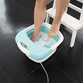 Medisana FS 886 Fußsprudelbad Weiß/Türkis