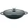 Cheffinger Wok Wokpfanne Woktopf Silikongriffe Induktion 36cm Aluguss Deckel