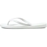 PUMA Unisex Comfy Flip Sandal, White White, 40.5 EU