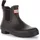 Hunter Orig al Tri Color Logo Frauen Gummi Chelsea Stiefel Schwarz – undefined / Schwarz