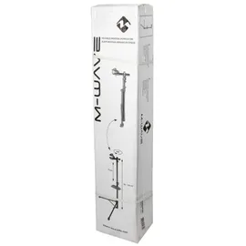 M-Wave Velo Montageständer Montageständer klappbar 360° drehbar höhenverstellbar Schwarz