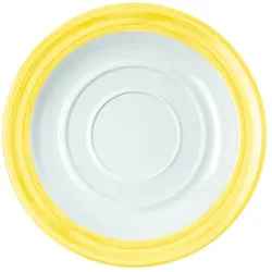 WACA 1938 Untertasse zur Tasse und Maxi-Tasse (200 ml / 280 ml) ∅ 140 mm  Bistro gelb