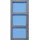 BGS Werkstattwageneinlage 1/3, leer: 3 Ablagefächer 408 x 189 x 32 mm