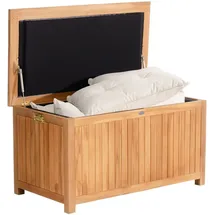 CLP Teak Auflagenbox Odessa 140 x 77 x 60 cm Braun
