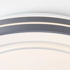 Brilliant Barty 1x LED 48 cm weiß/dunkelgrau