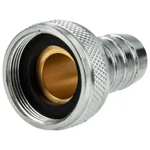 tecuro - Schlauchverschraubung Mit Überwurfmutter M22 X 1 Auf Schlauchtülle 13 Mm (1/2 Zoll) - Messing Verchromt